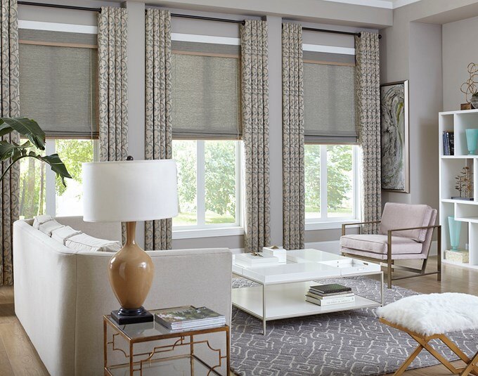 blinds drapery woven shade wood grommet windows curtains deluxe window easy curtain shades living treatments wide panel drapes panels bedroom