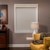 Thumbnail-Blackout Roller Shade with the continuous cord loop option and 3” Square Aluminum Fascia. Color: Splendor Oyster SPB04; Valance Color: Alabaster