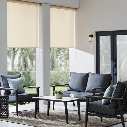 Outdoor Solar Shades Blinds Com, Weather Resistant Shades For Porch