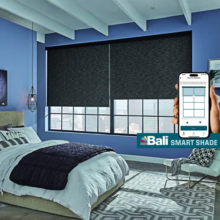 Bali Smart Shade - Shown in color Fiji Midnight Mist 16304