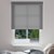 Thumbnail - The Light Filtering Roller Shades in the Splendor Charcoal color with the 3in. Cassette Valance.
