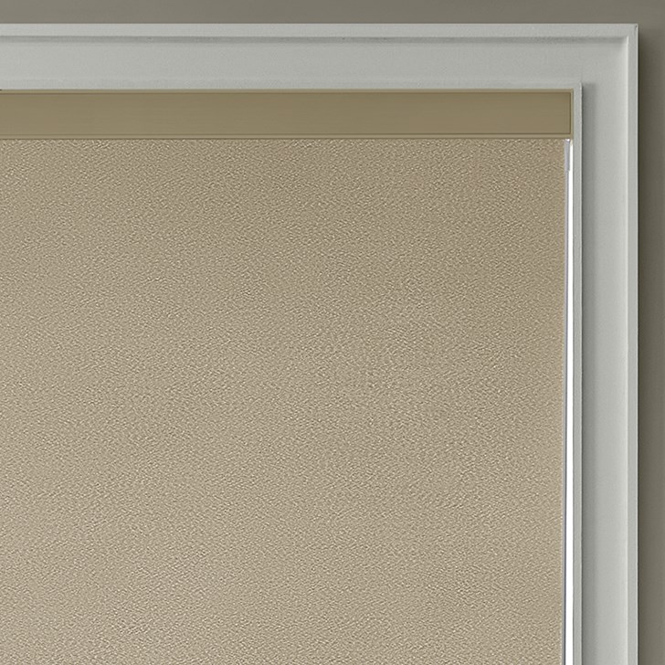 Color: Paramount Dove; Lift: Motorized Wand; Headrail: Cassette Valance; Bottom Rail: External Hem Bar