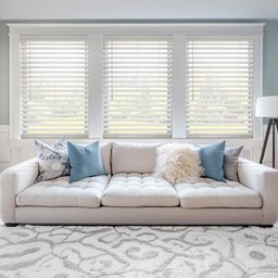 Cordless 2 Inch Faux Wood Blinds