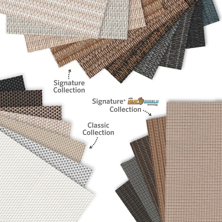 22 Fabric options across 3 unique collections. Heat Shield found on PID: 681429