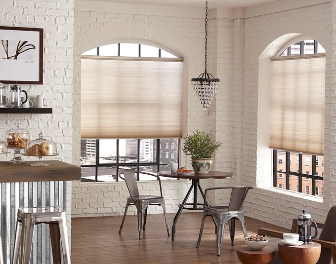 Budget Cordless Light Filtering Cellular Shade Blinds Budget Cordless Light Filtering Cellular Shade