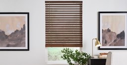 Cordless 2 Inch Faux Wood Blinds