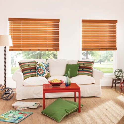 2 Inch Wood and Faux Wood Blinds