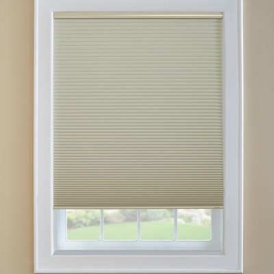 shade levolor blackout accordia cellular blinds cordless shown mount option cream inside