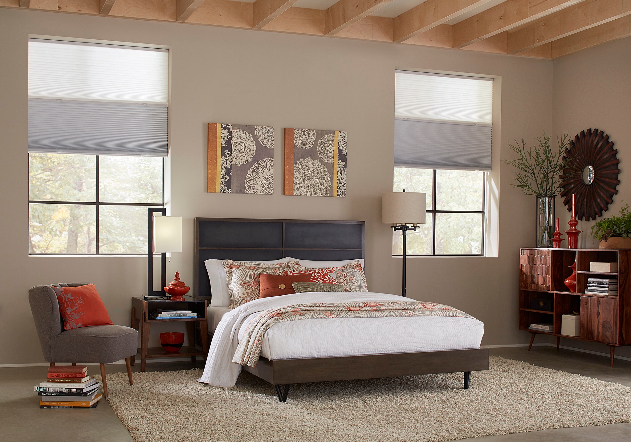 Budget Cordless Blackout Cellular Shades