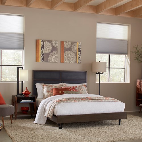 The day/night option is an ideal choice for bedrooms. Adjust the middle and bottom rail to filter light through your windows, or completely black out your room. Color: Cloud 2G001