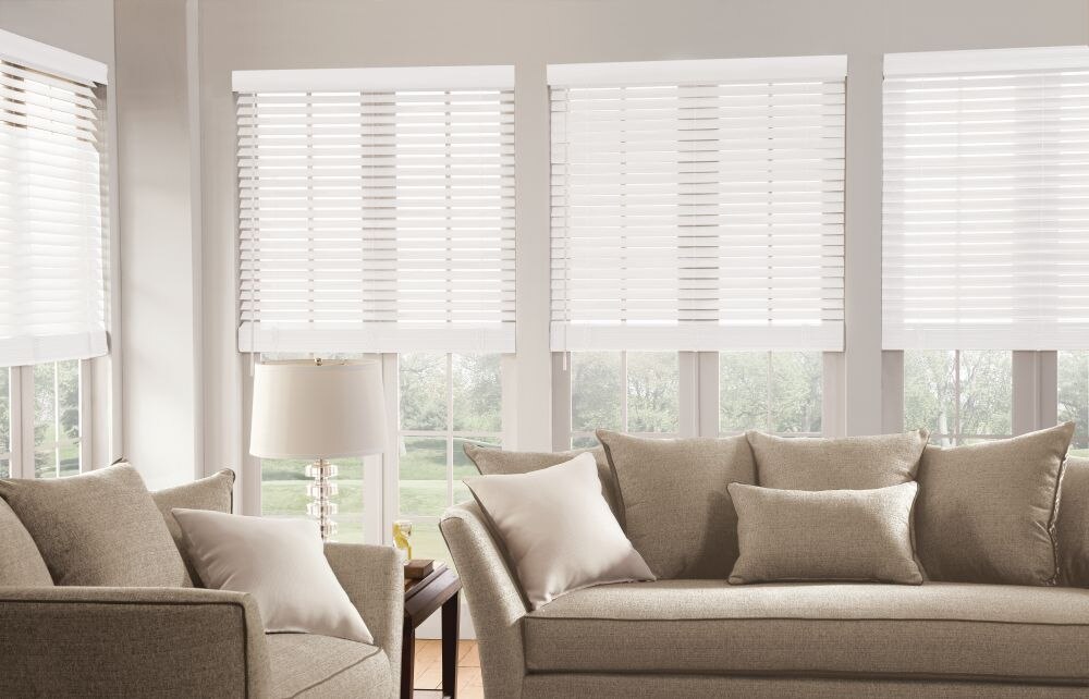 Designer 2 1/2 Inch Faux Wood Blinds