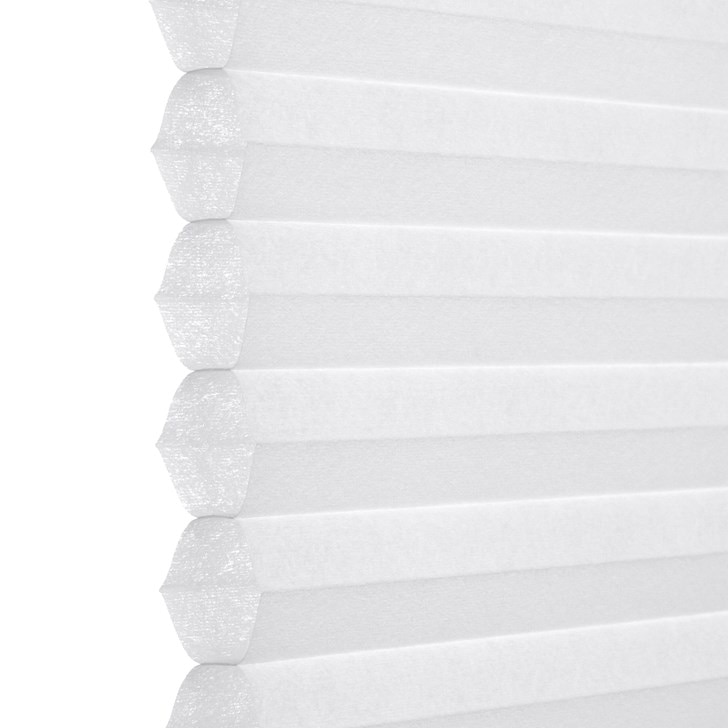 Side view of Home Decorator's Collection light filtering cellular shade