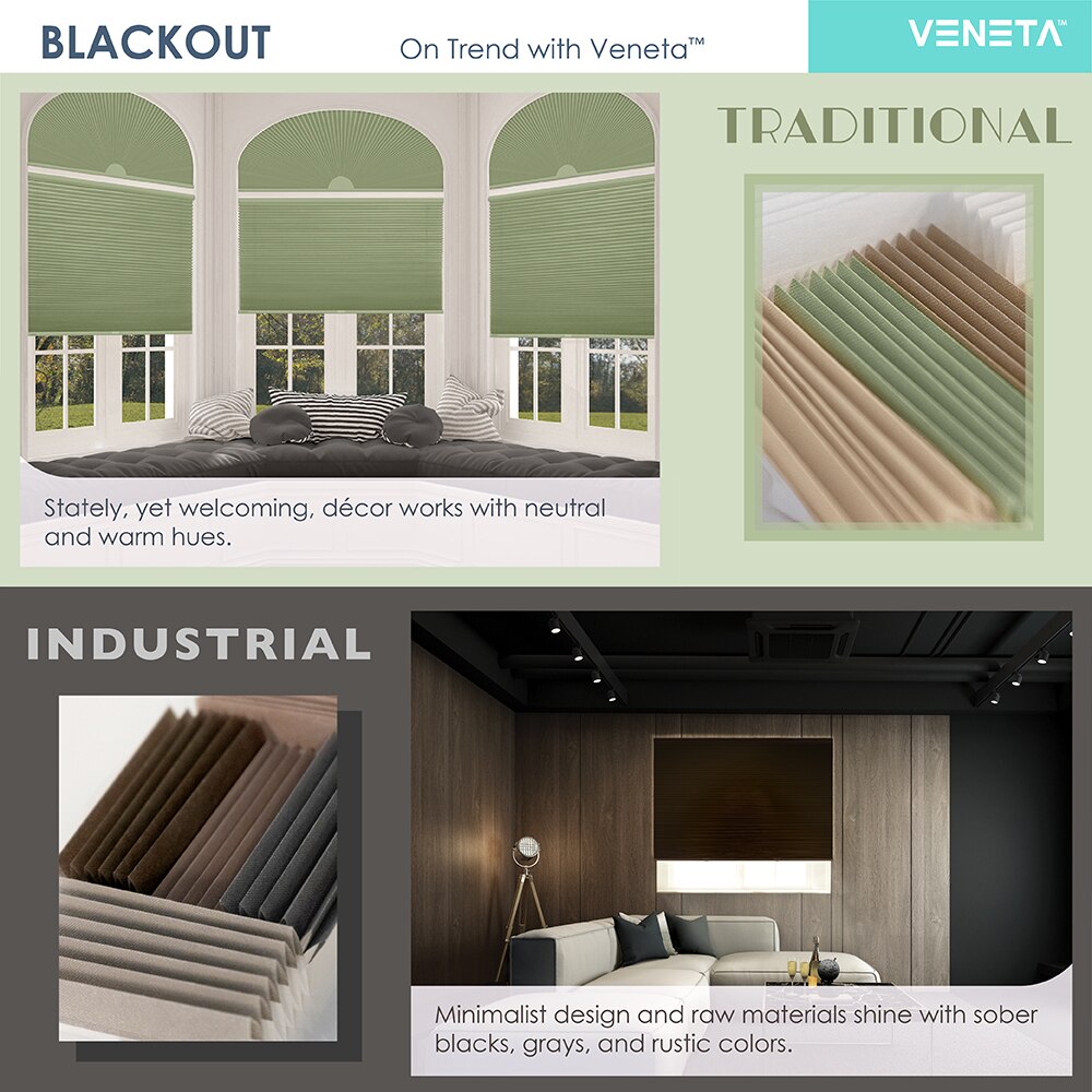 Designer Blackout Cellular Shades