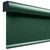 Thumbnail - The Economy Blackout Vinyl Roller Shades in the Reminiscent Hunter Green color with the 3in. Fabric Covered Valance.