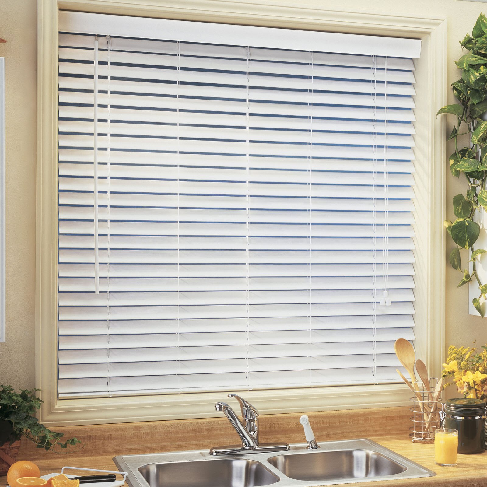 blinds wood faux blind windows headrail