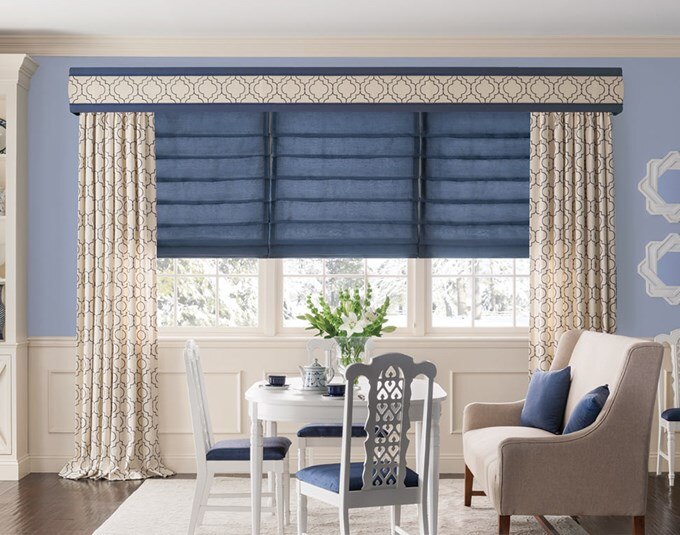 Bali Custom Tailored Roman Shade Blinds Custom Tailored Roman Shade