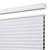 Thumbnail - Blackout Cellular Shades in the Cotton color with Top Down Bottom Up lift feature.