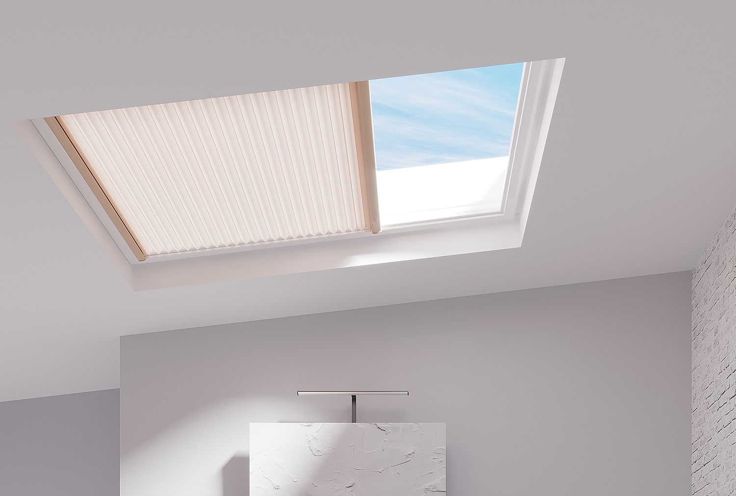 Premium Light Filtering Cellular Skylight Shades
