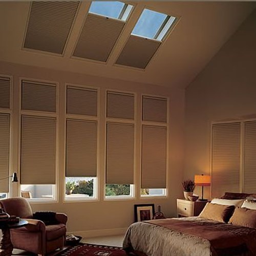 Levolor Blackout Cellular Skylight Shades - Skylight Ceiling Shades Levolor Blackout Cellular Skylight Shades - Skylight Ceiling Shades