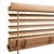 Thumbnail - The Premium 2 1/2in. Faux Wood Blinds in the English Chestnut color with the 2 1/2in. Modern Valance.