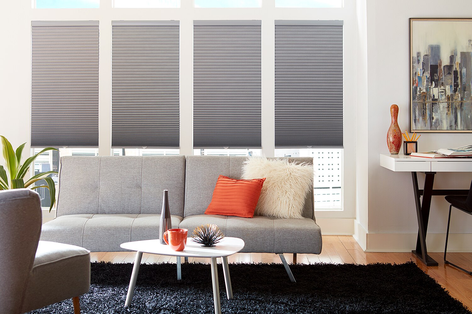 Cordless Blackout Cellular Shades