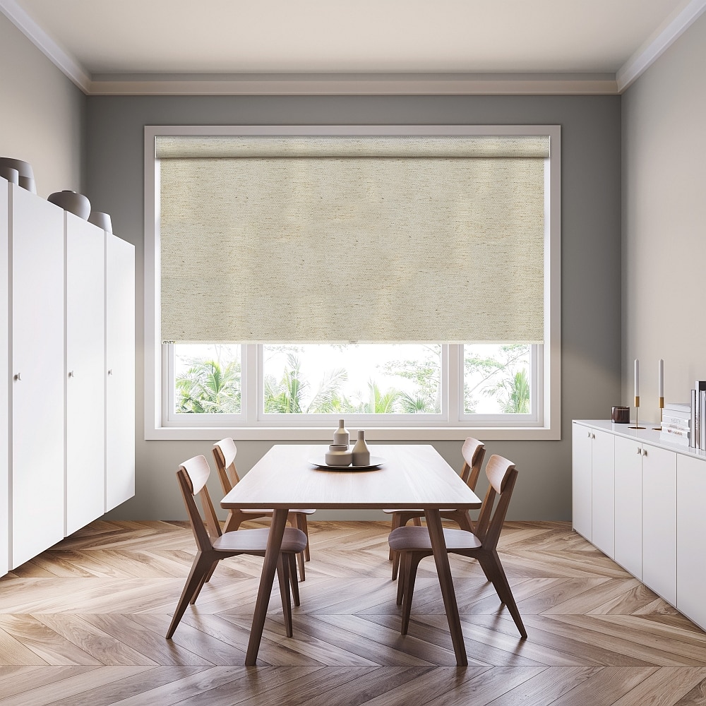 Blinds to darken shop room