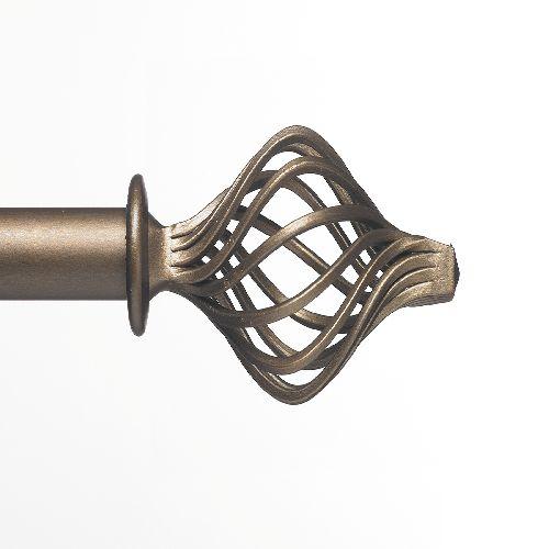 Custom Wrought Iron 1” Drapery Hardware