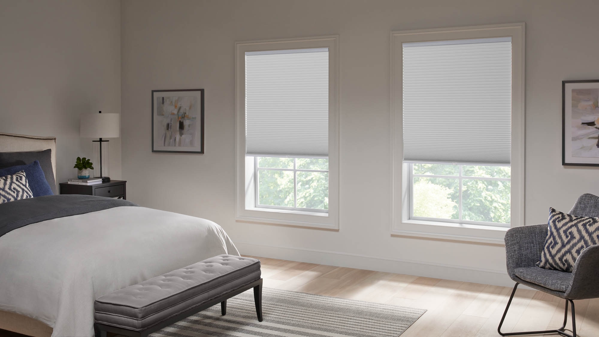 Cordless Blackout Cellular Shades