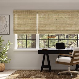 Cordless Woven Wood Shades