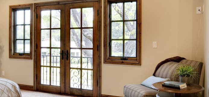 What Is The Best Window Treatment For French Doors The Blinds