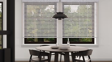 Cordless 2 Inch Faux Wood Blinds