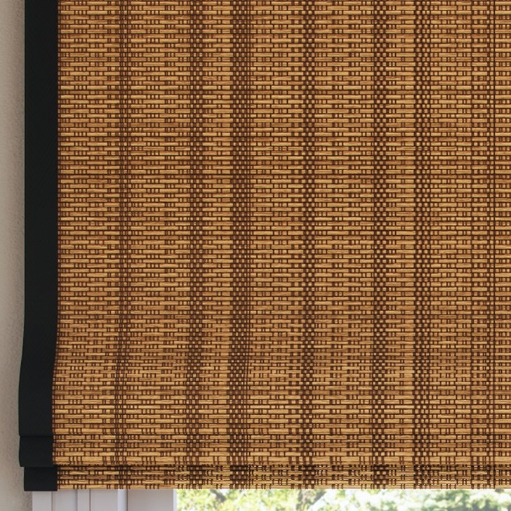 Color: Crete Coast; Liner: Blackout in Brown