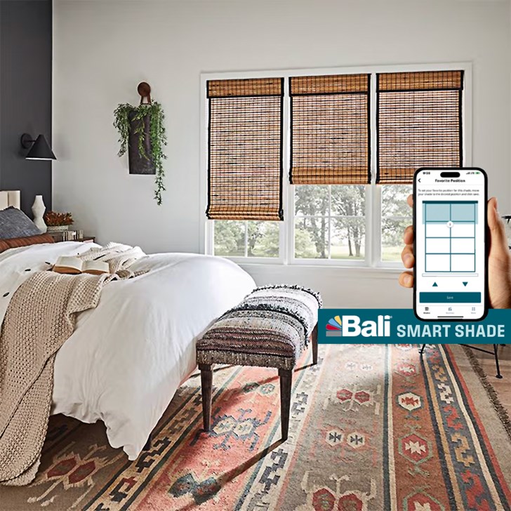 Bali Smart Shade - Shown in Nicaragua Umber 63659.