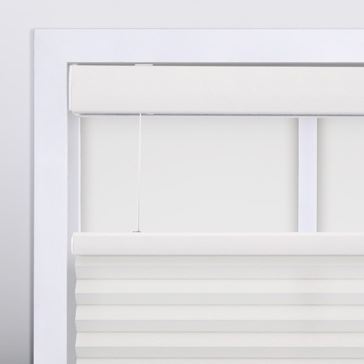 Color: Simply White; Lift: Top Down Bottom Up