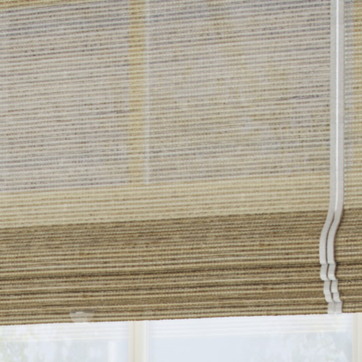 Color: Barcelona Sand JUB019; Lift: Cordless; Edge Binding: Ivory
