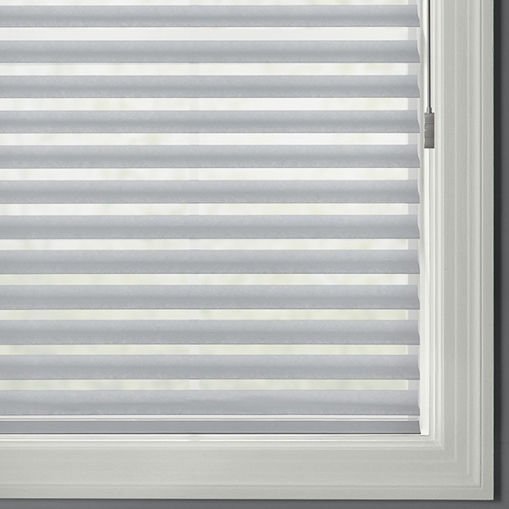 Color: Light Charcoal S70PN821; Lift: Motorized Wand in the Grey color; Headrail: Fabric Wrapped Cassette