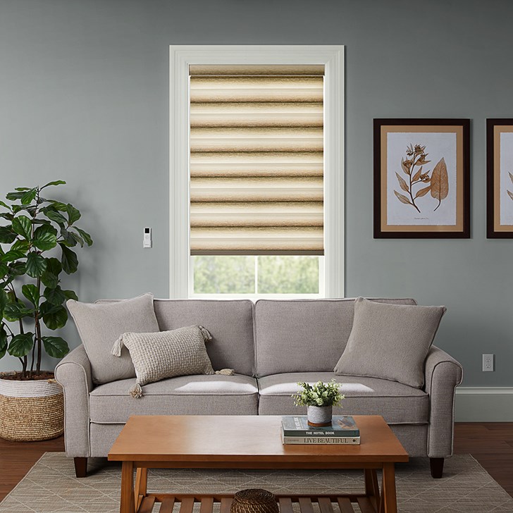 Color: Dunes Vanilla; Lift: Motorized