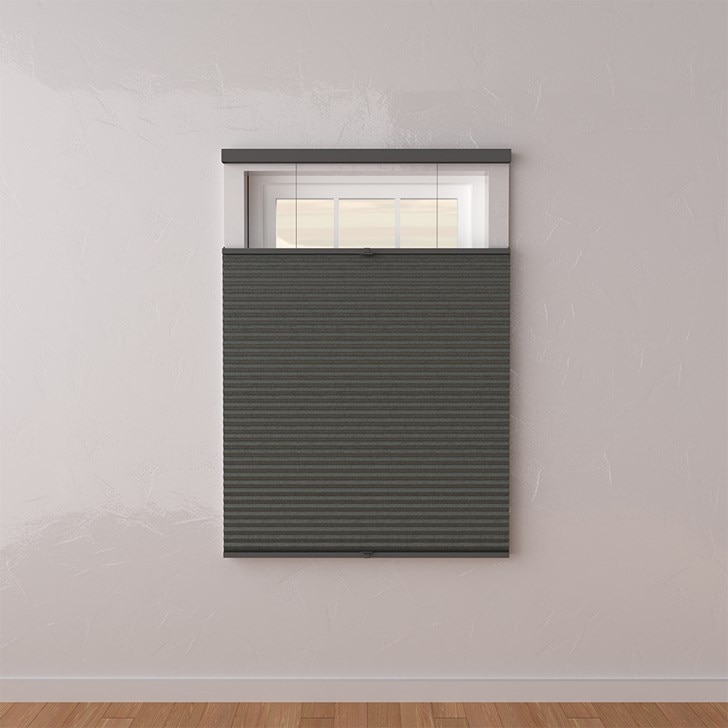 Color: Black Tie; Cell Size: 3/4th Inch - Single; Lift: Top Down Bottom Up