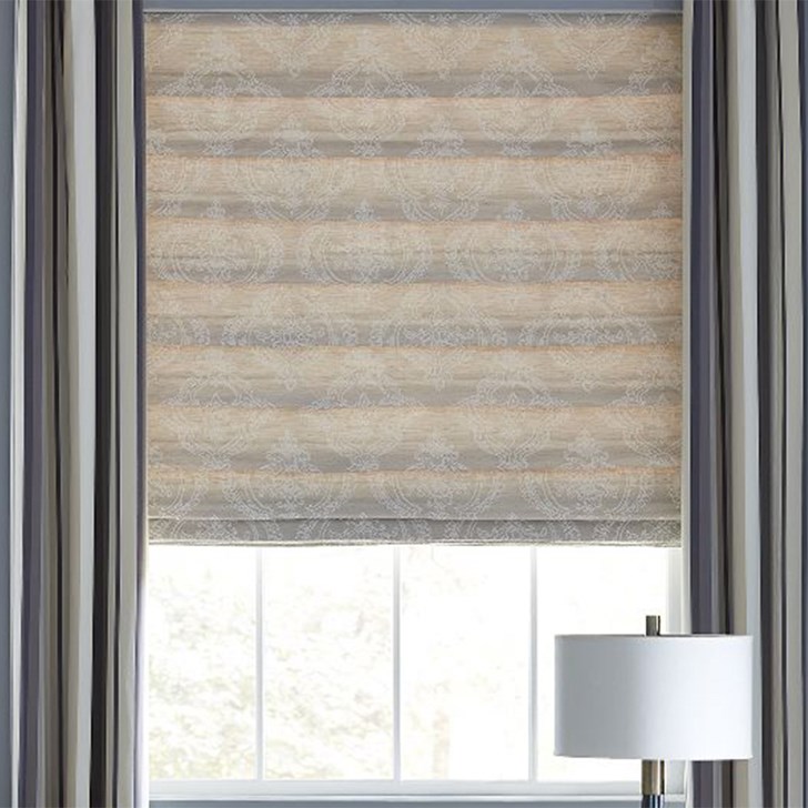 Color: Vittoria Barley; Light Filtering Liner: White