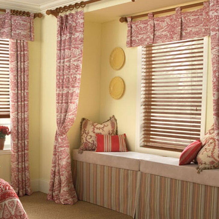 These Classic 2" Wood Blinds by Levolor are moisture, scratch and sun resistant