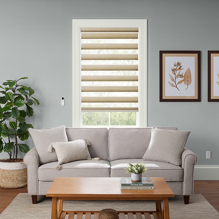 Color: Dunes Vanilla; Lift: Motorized