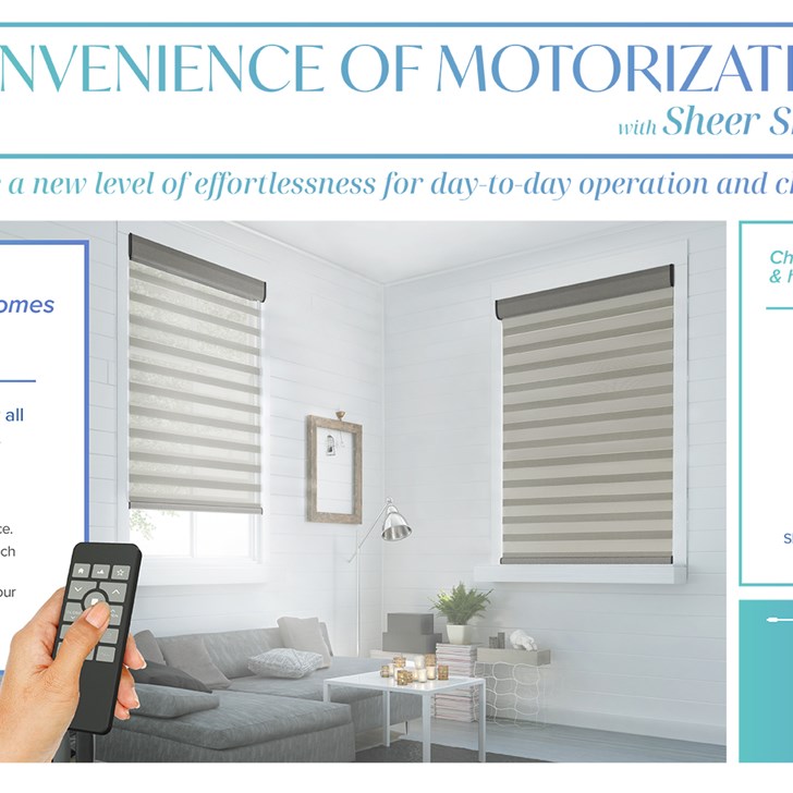 Veneta Sheer Shades Motorization