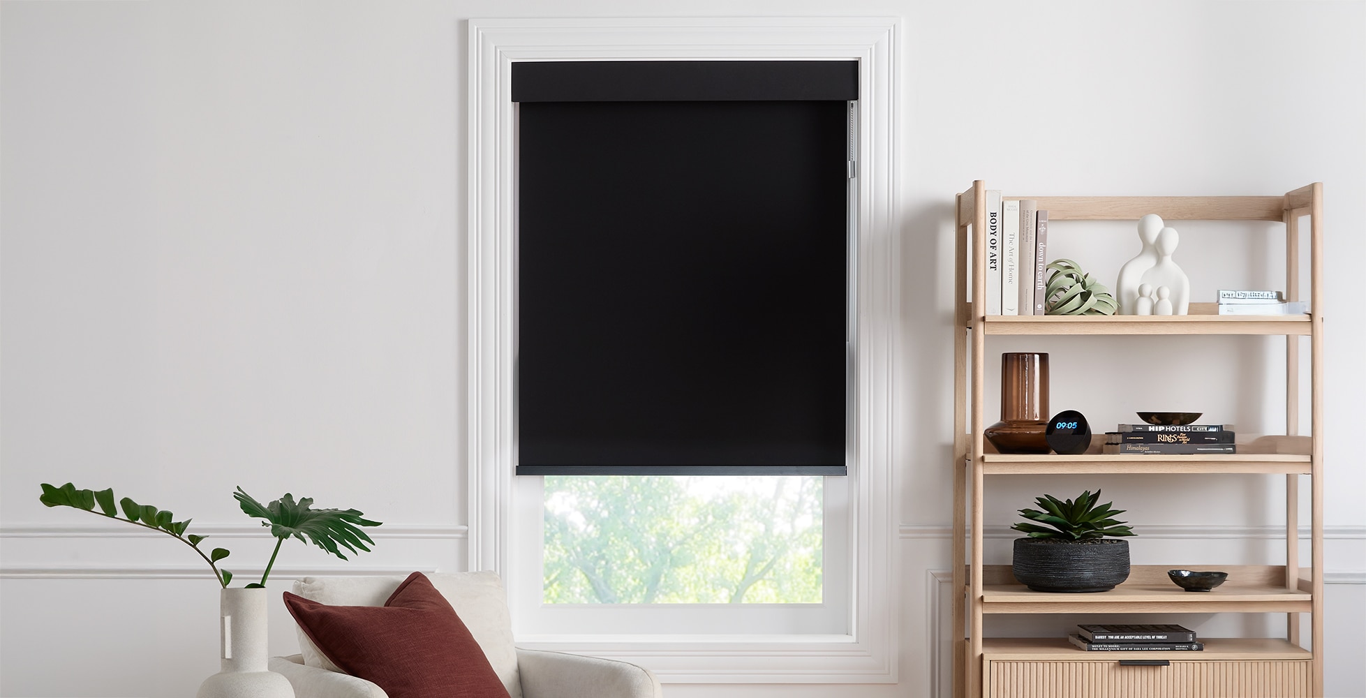 Motorized Blackout Roller Shades
