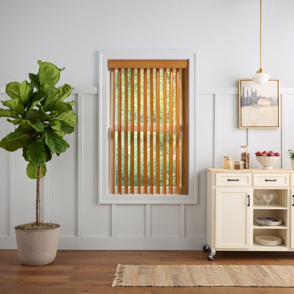 Blinds.com Faux Wood Vertical Blinds | Blinds.com