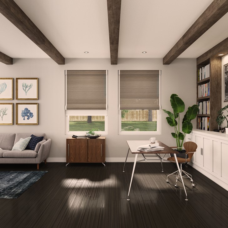 Color: Hatteras Beige Taupe; Blackout Liner: White; 1.5 Inch Edge Binding: White