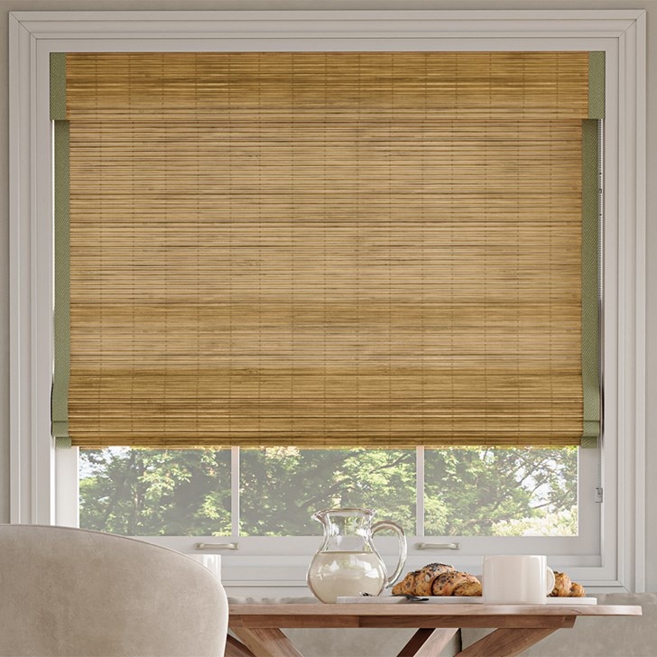 Color: Creamed Wheat; Liner: Light Filtering in Flax