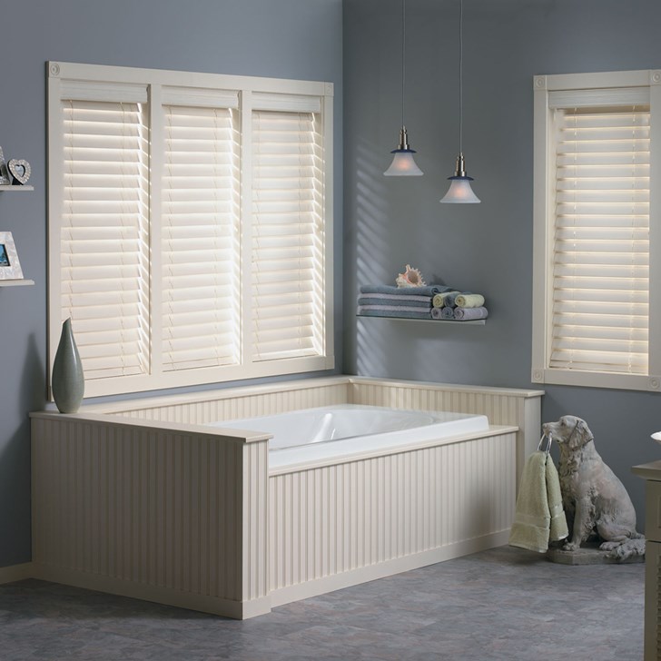 Composite Blinds shown in color Snowstorm 2318
