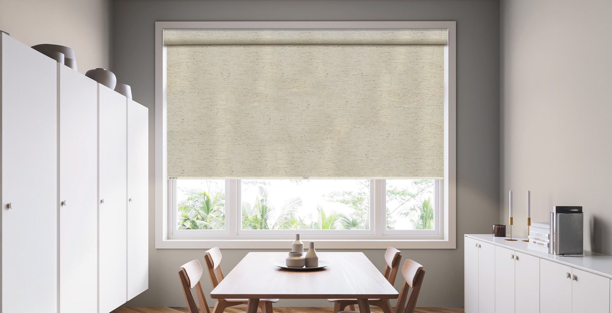 Designer Room Darkening Roller Shades