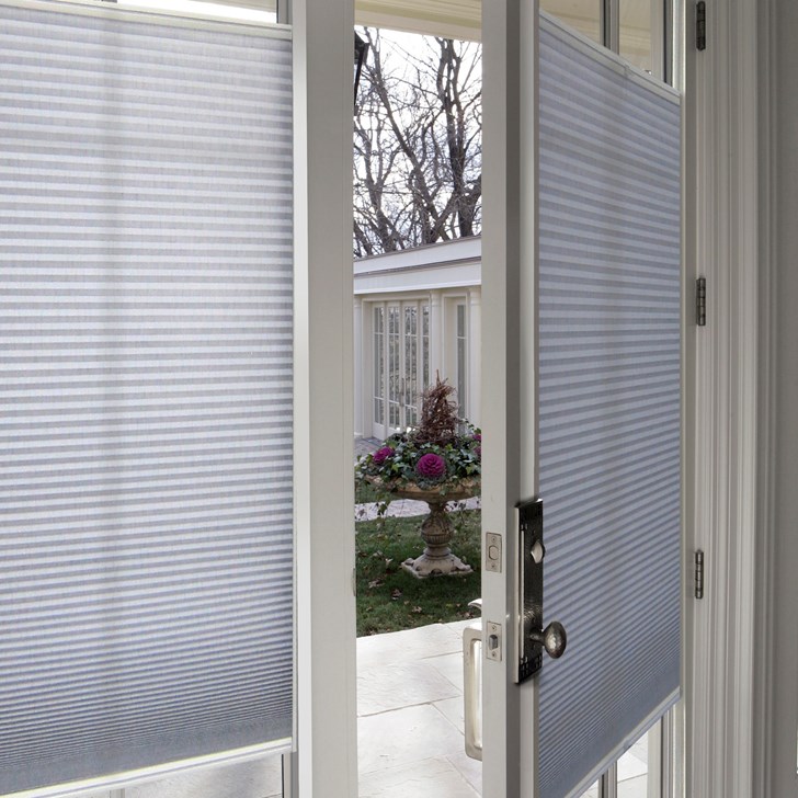 Blinds.com Light Filter French Door Cellular Shade