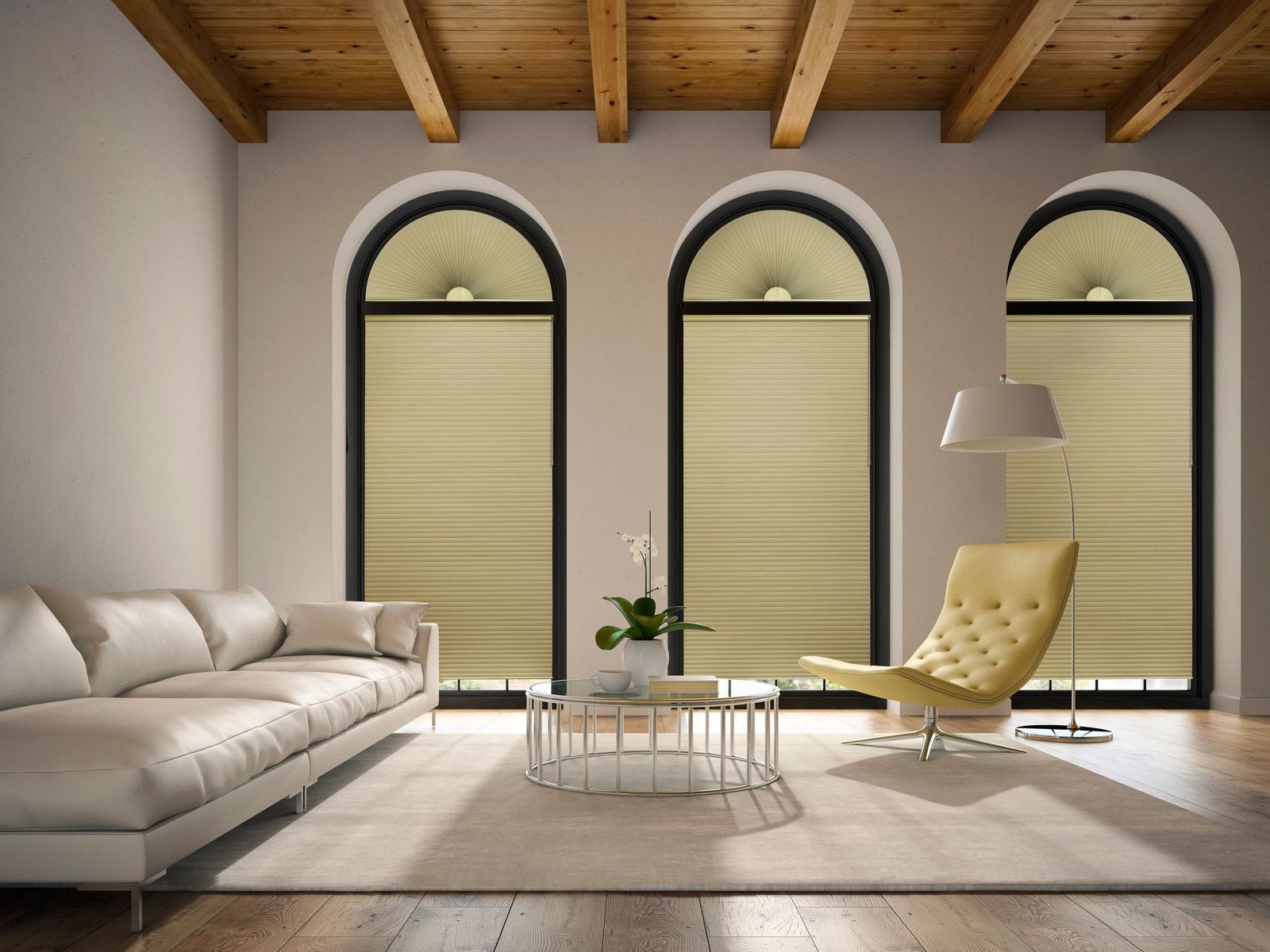 SouthSeas Light Filtering Cellular Arches - Blinds.com